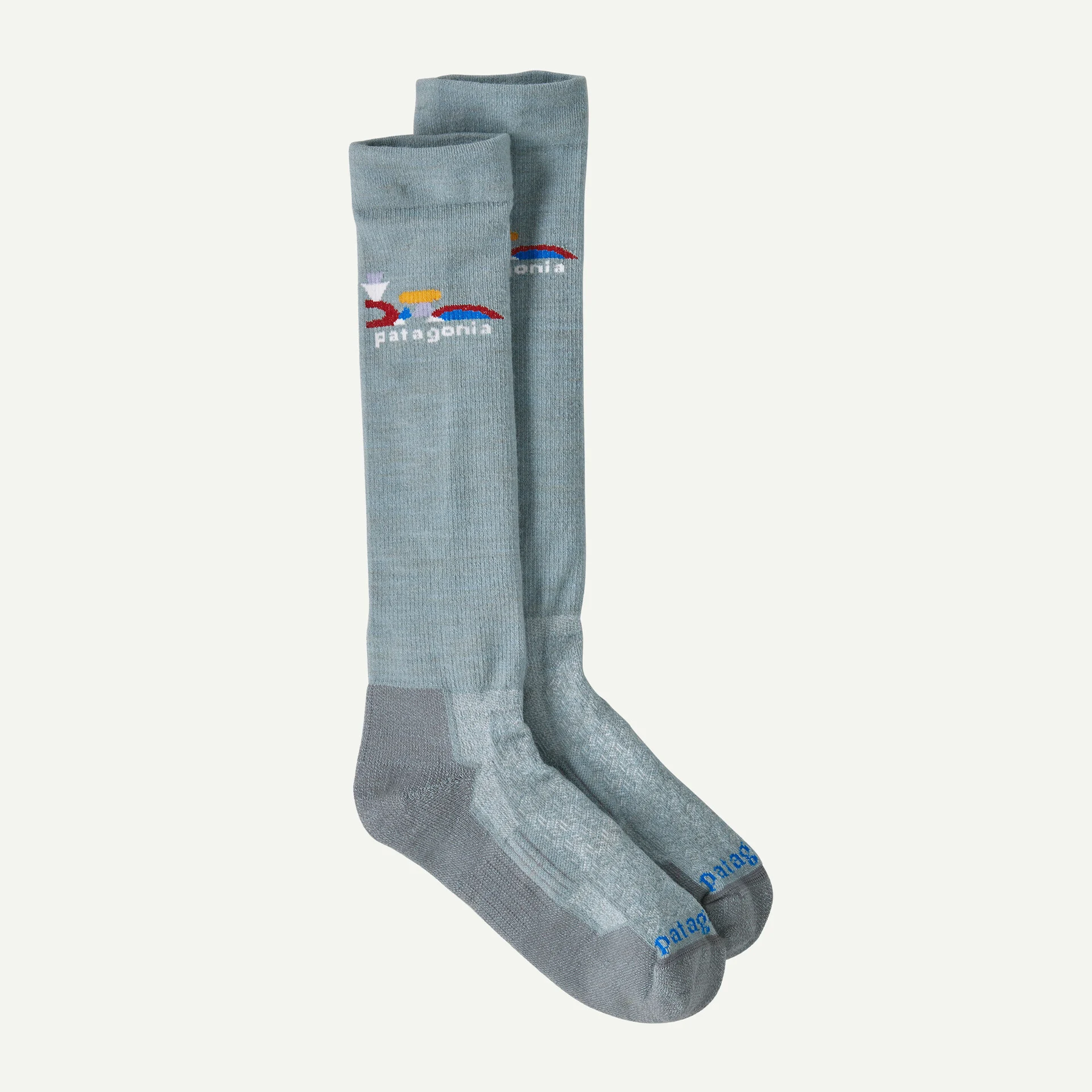 A product image for a pair of merino wool thermal socks in adult sizes=