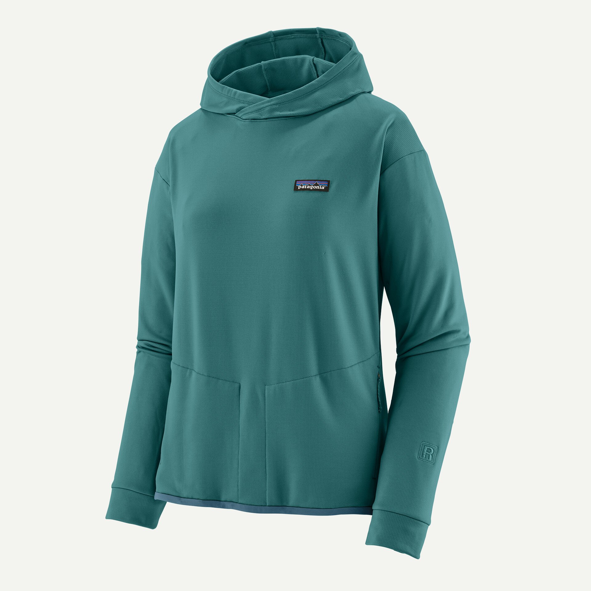 A product image for a women's pullover hoody from the brand Patagonia. Clicking this image will take you to the product page