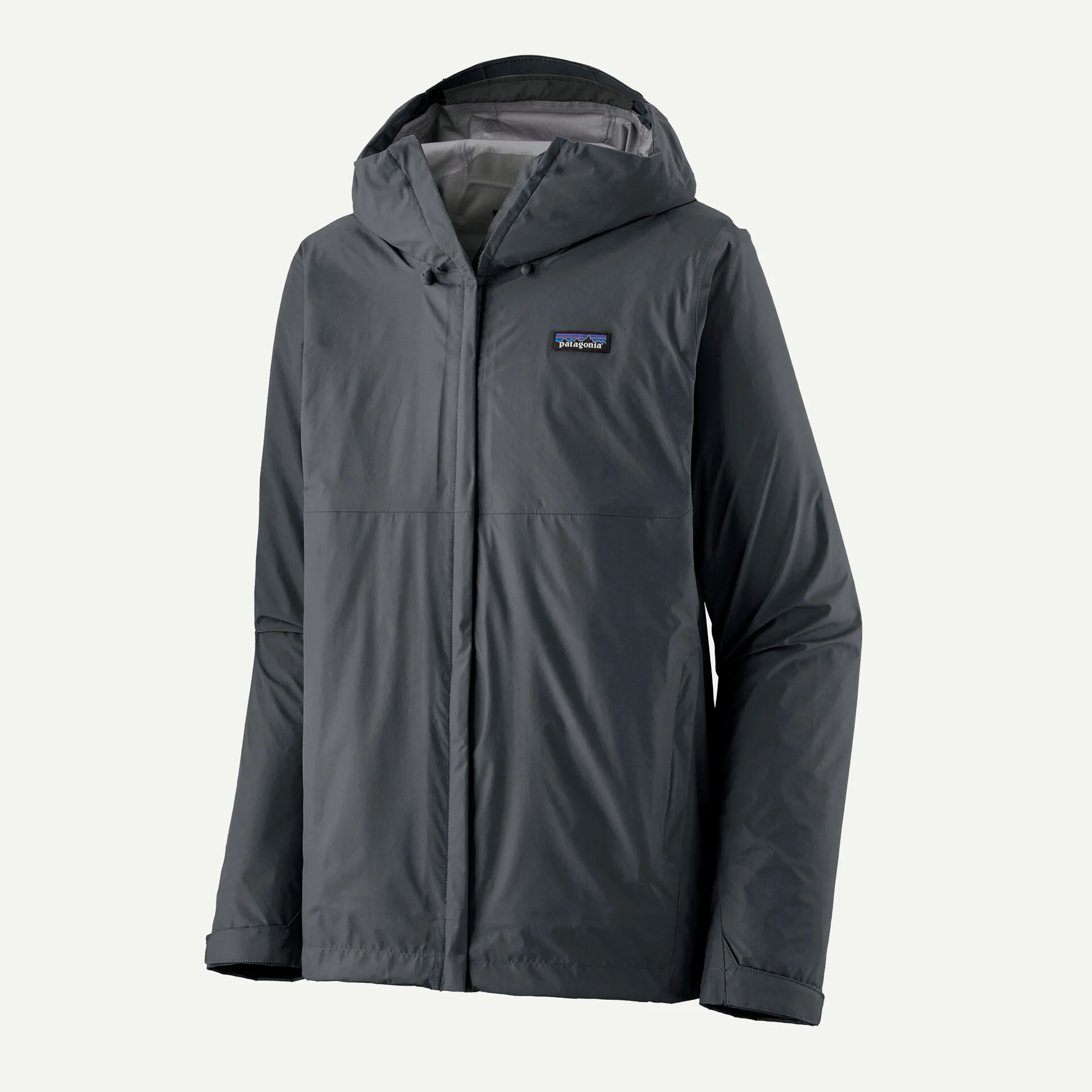 A product image for a rain jacket for men from the brand Patagonia. Clicking this image will take you to the product page