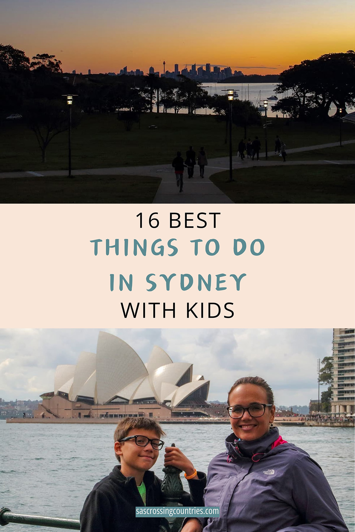 Banner image for the family travel blog post: 16 best things to do in Sydney with kids